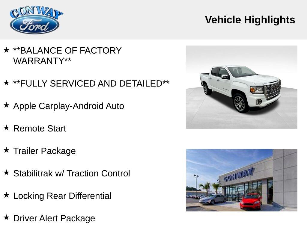 GMC Canyon Denali Crew Cab Long Box 4WD 2022