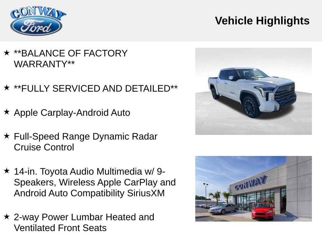 Toyota Tundra Limited CrewMax 4WD Hybrid 2024