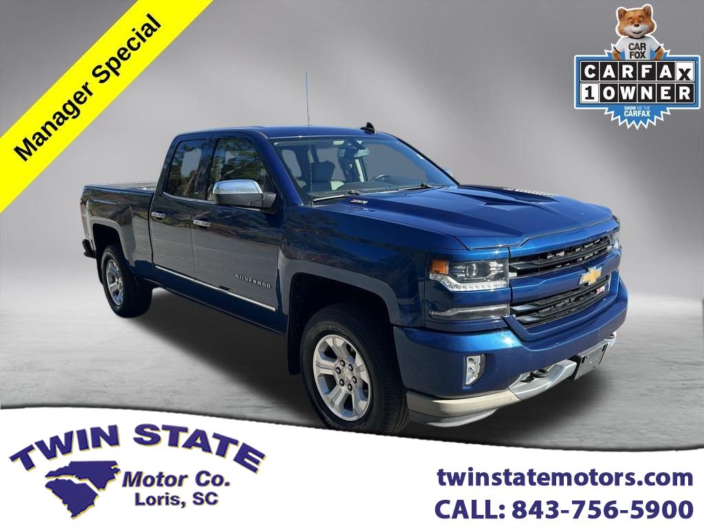 2018 Chevrolet Silverado 1500 LTZ Double Cab Short Box 4WD