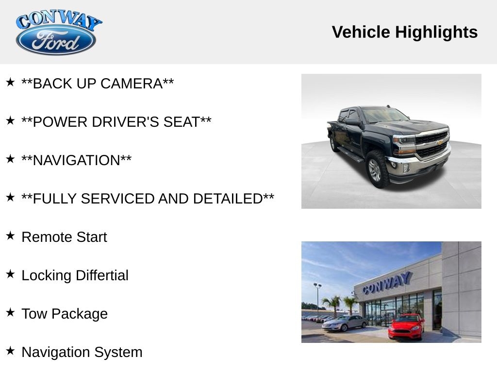 Chevrolet Silverado 1500 LT Crew Cab 2WD 2018