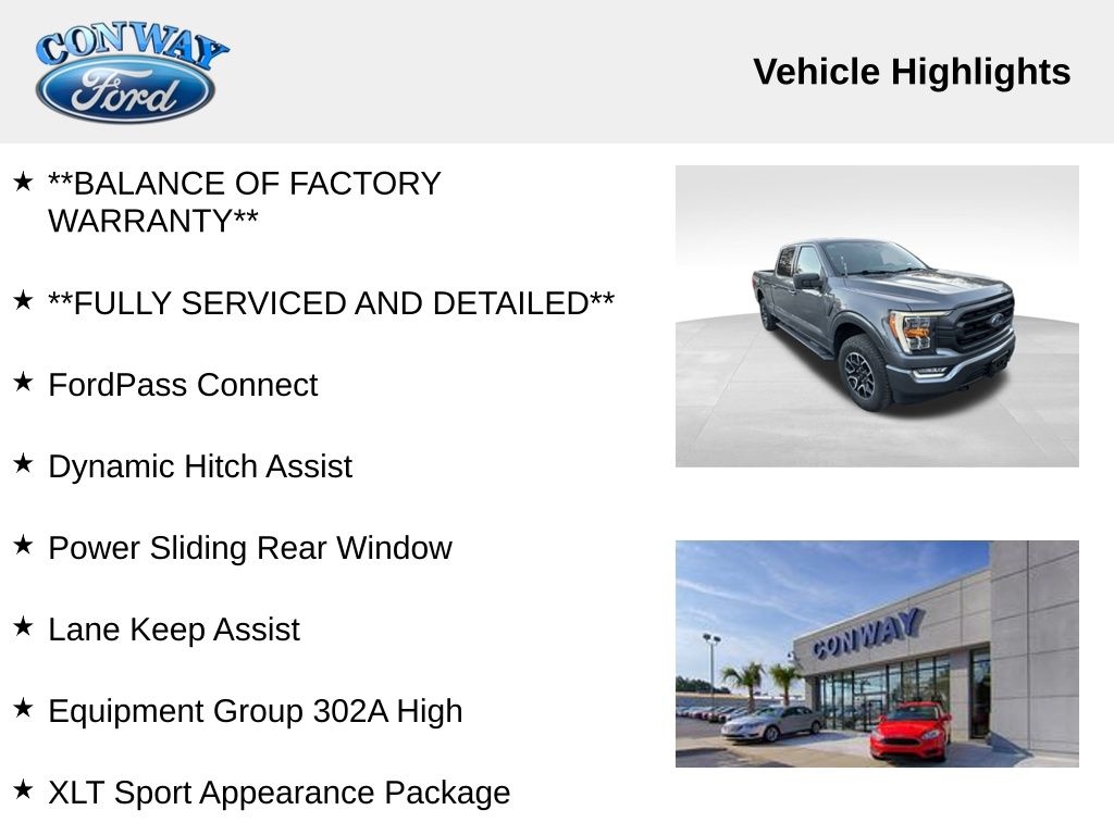 Ford F-150 Lariat SuperCrew 5.5-ft. Bed 4WD 2023