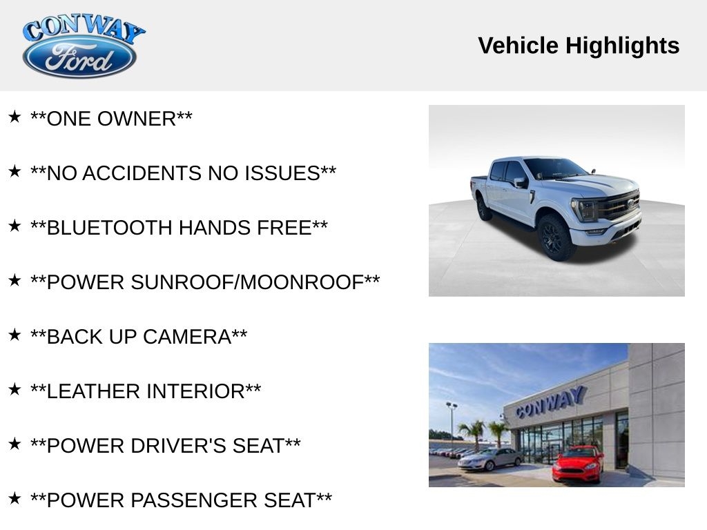 Ford F-150 Lariat SuperCrew 5.5-ft. Bed 4WD 2023