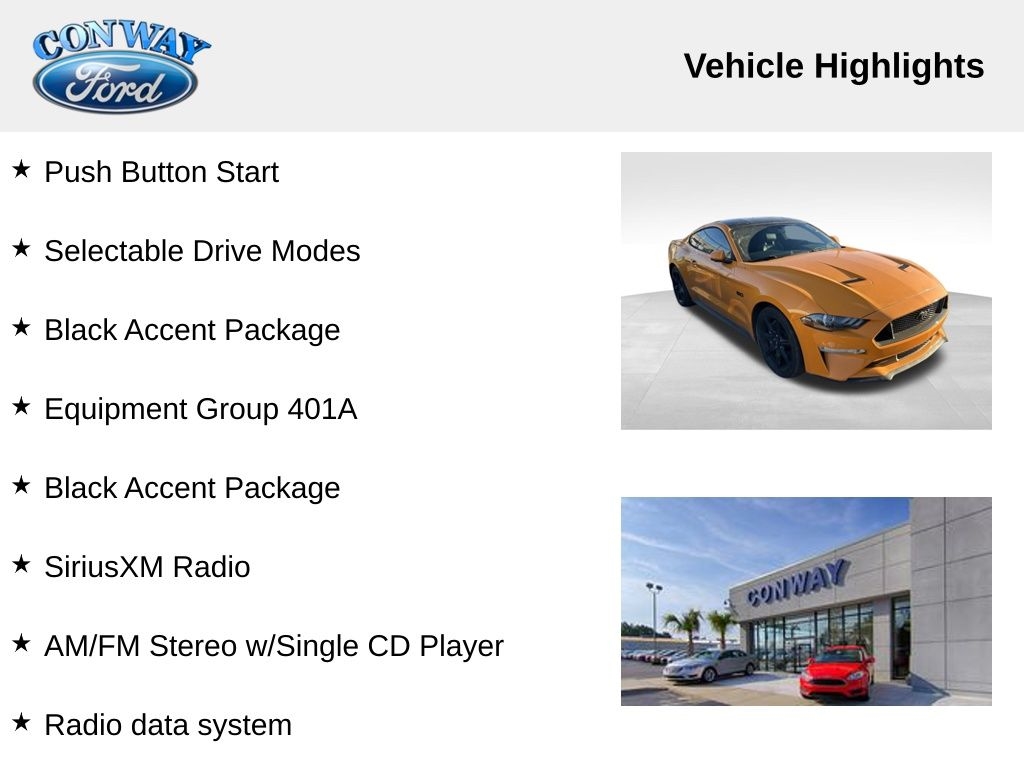 Ford Mustang GT Premium Coupe 2018