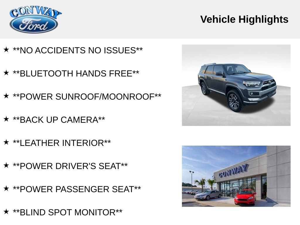 Toyota 4Runner Limited 4WD 2022