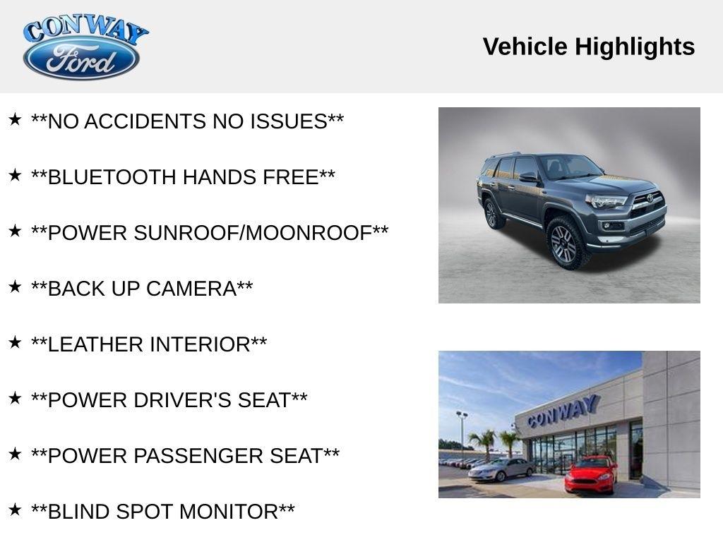 Toyota 4Runner Limited 4WD 2022