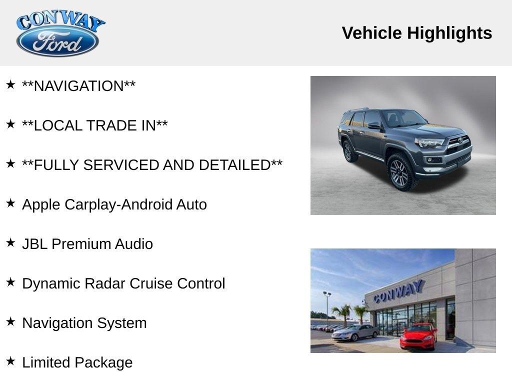 Toyota 4Runner Limited 4WD 2022