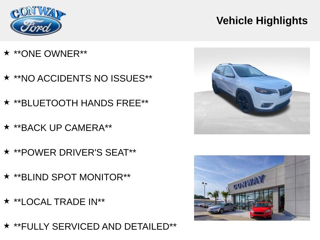 Jeep Cherokee Latitude Plus FWD 2020