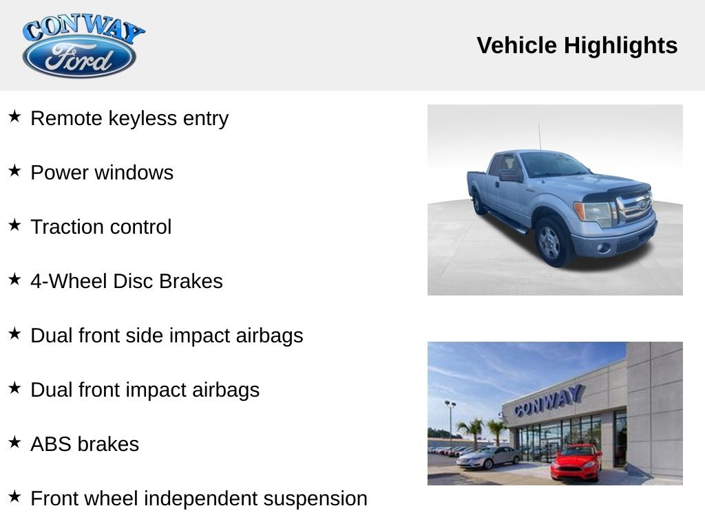 Ford F-150 XL SuperCab 6.5-ft. Bed 2WD 2012