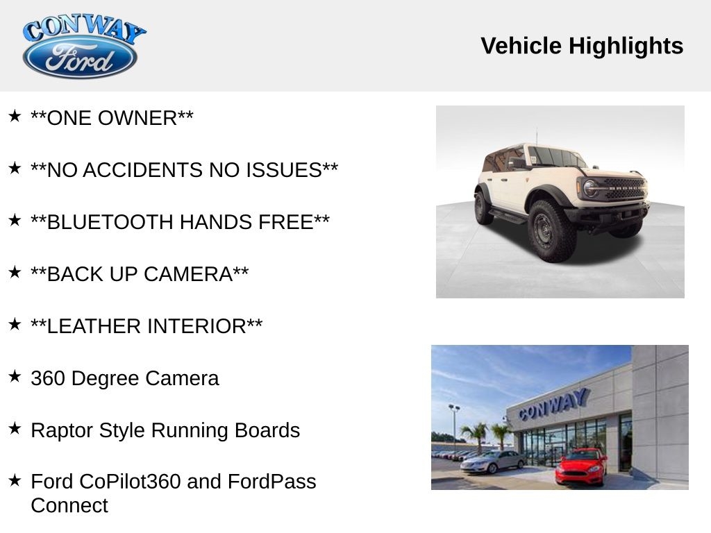 Ford Bronco Badlands 4-Door 2024