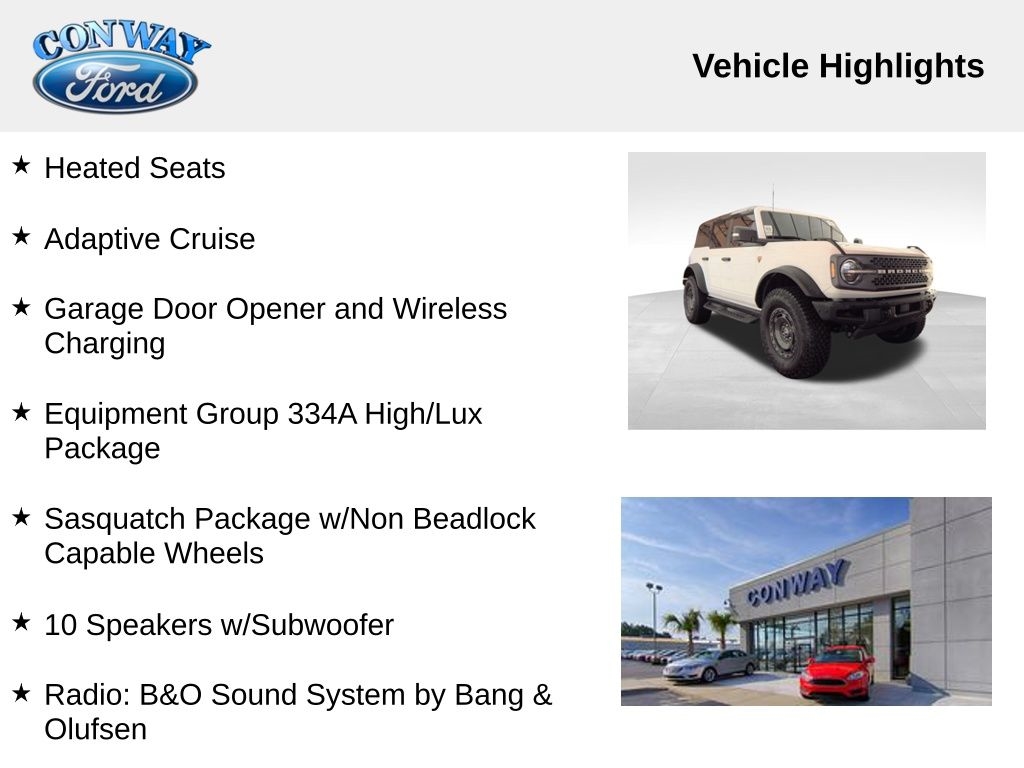 Ford Bronco Badlands 4-Door 2024