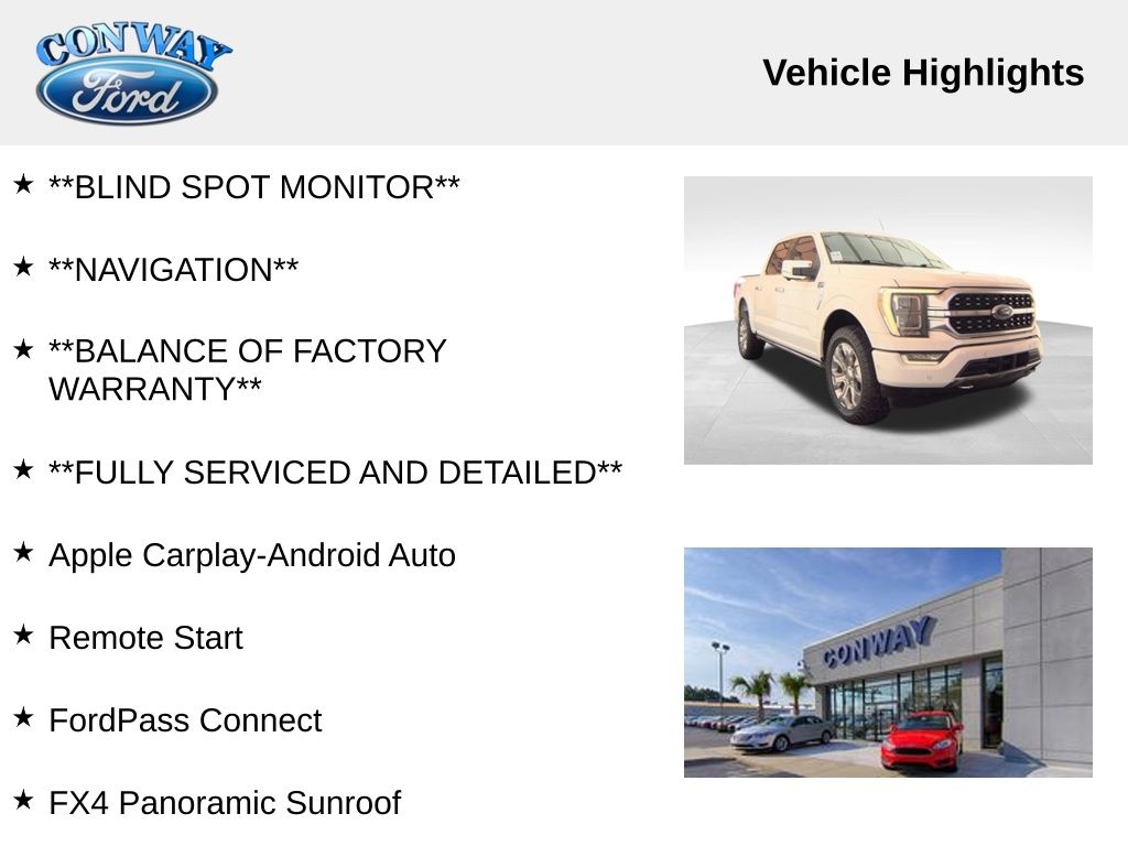 Ford F-150 Lariat SuperCrew 5.5-ft. Bed 4WD 2023