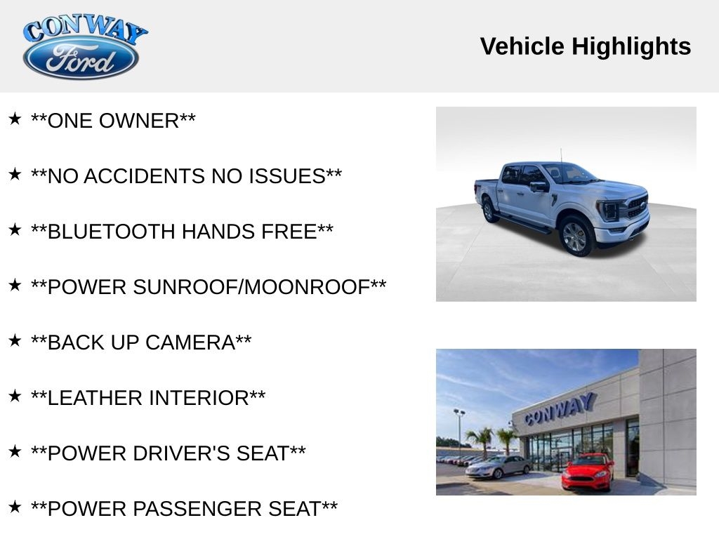 Ford F-150 Lariat SuperCrew 5.5-ft. Bed 4WD 2023