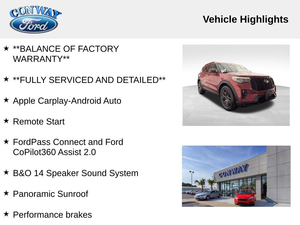 Ford Explorer ST AWD 2025