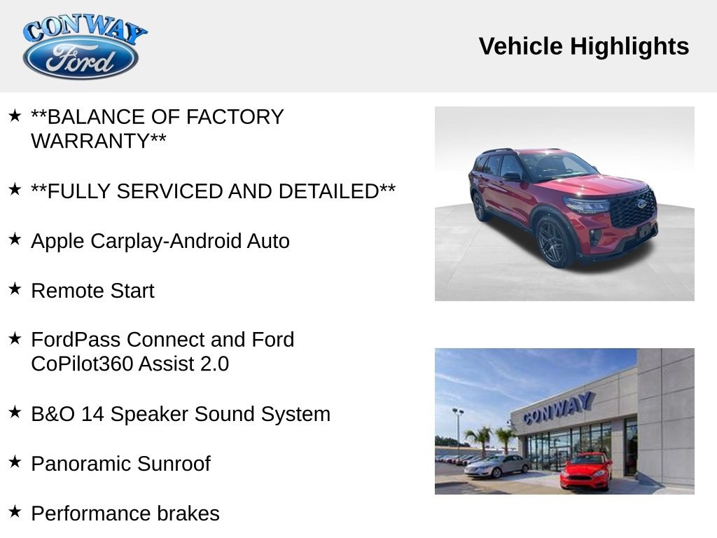 Ford Explorer ST AWD 2025