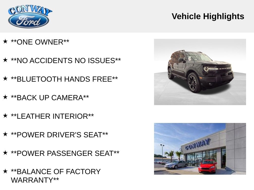 Ford Bronco Sport Outer Banks 2025