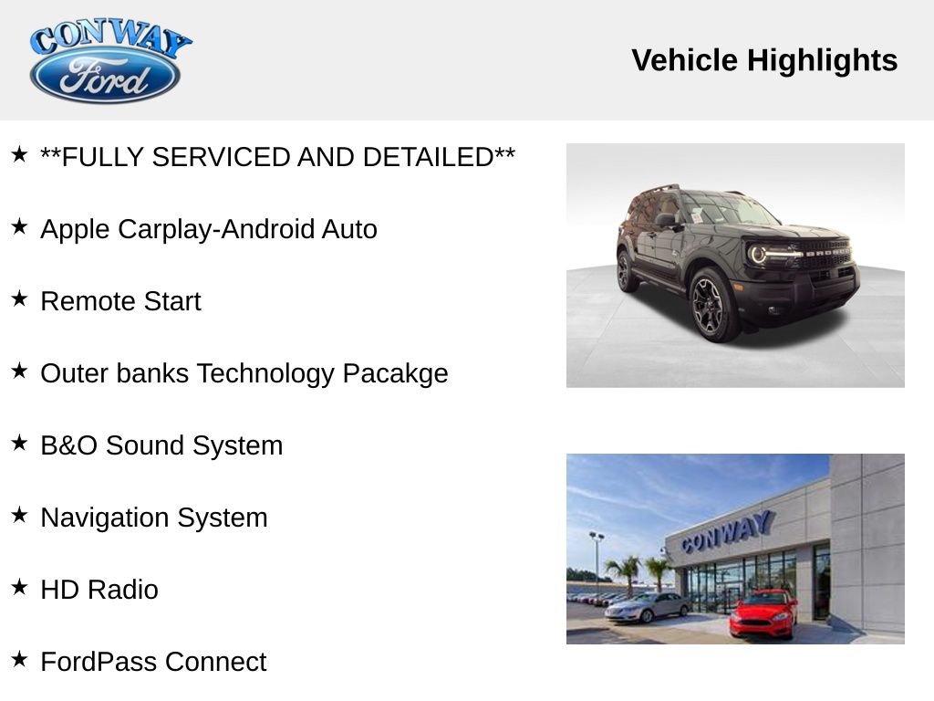 Ford Bronco Sport Outer Banks 2025