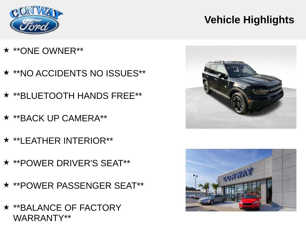 Ford Bronco Sport Outer Banks 2025