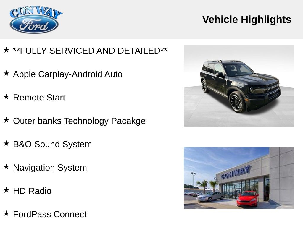 Ford Bronco Sport Outer Banks 2025