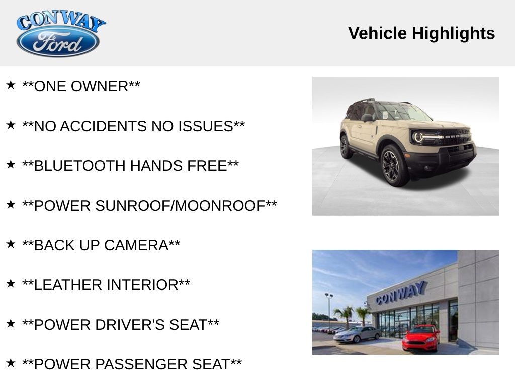 Ford Bronco Sport Outer Banks 2025