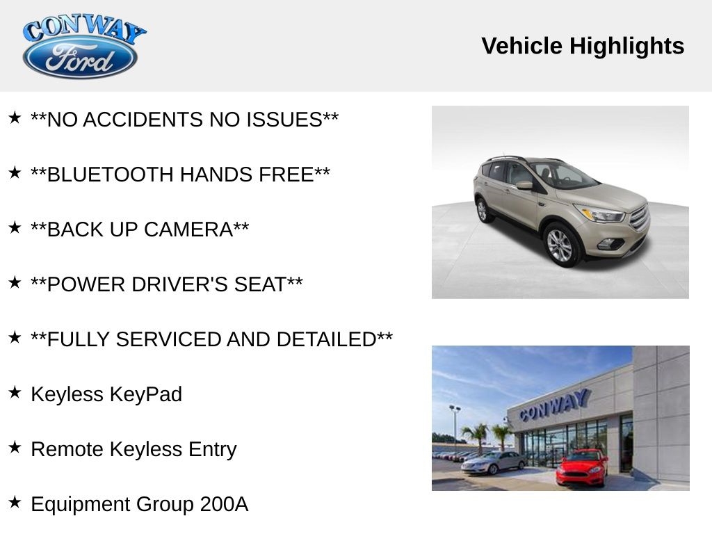 Ford Escape SE FWD 2018