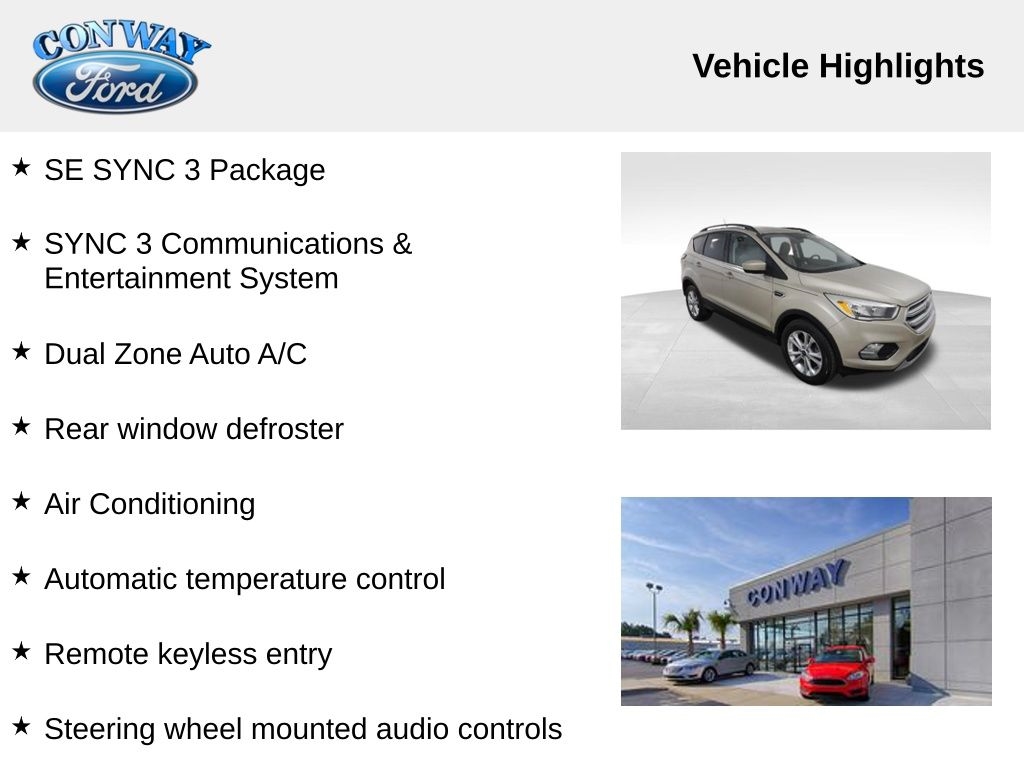 Ford Escape SE FWD 2018