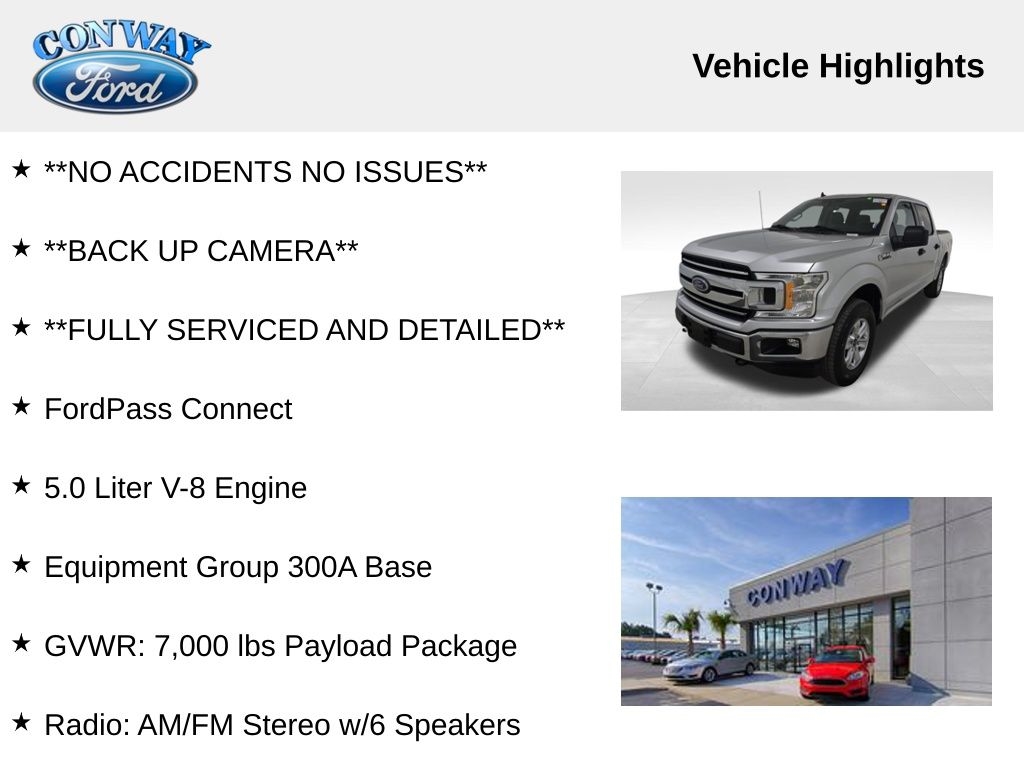 Ford F-150 King-Ranch SuperCrew 5.5-ft. 4WD 2019