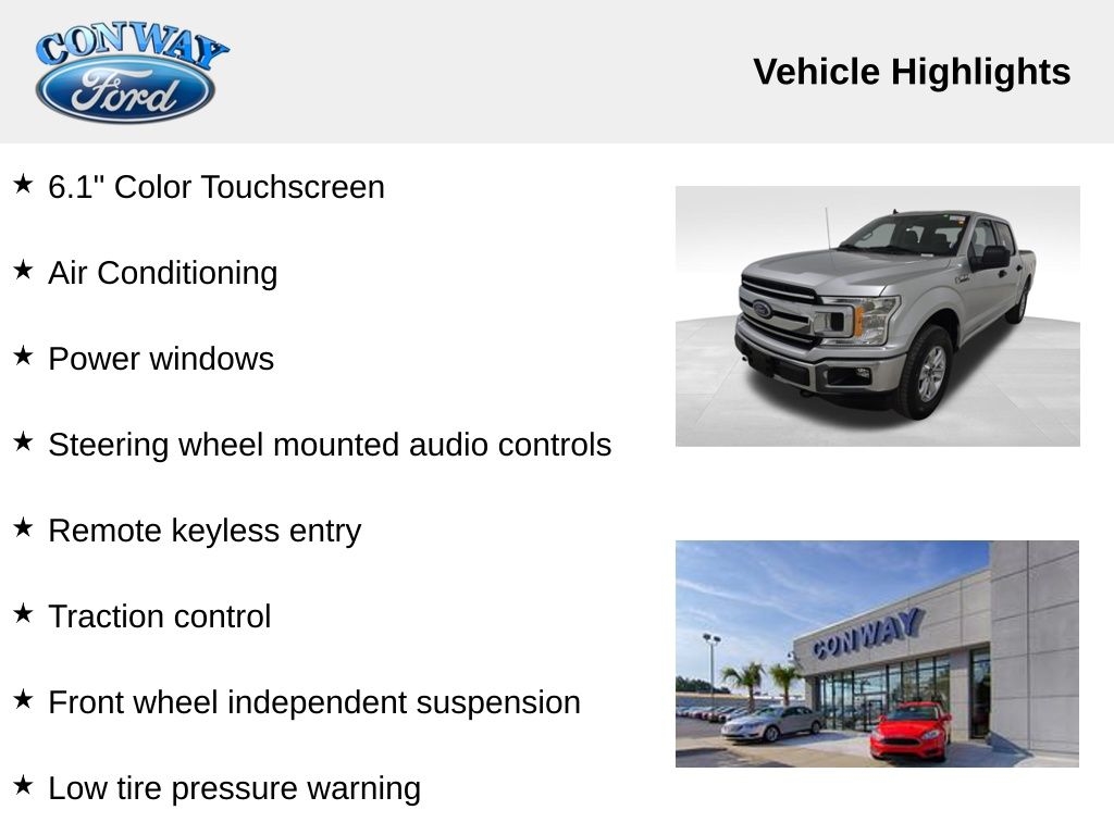 Ford F-150 King-Ranch SuperCrew 5.5-ft. 4WD 2019