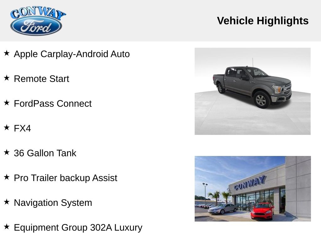 Ford F-150 King-Ranch SuperCrew 5.5-ft. 4WD 2019