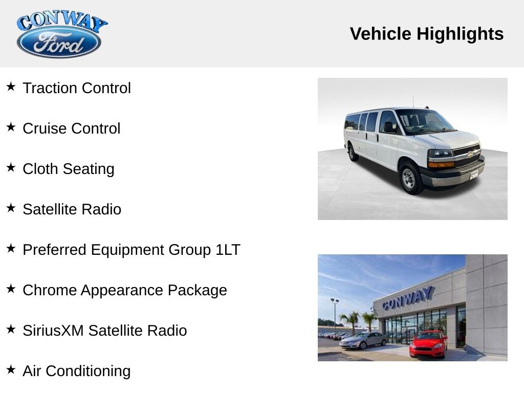 Chevrolet Express LT 3500 Extended 2017