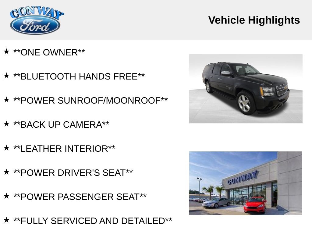 Chevrolet Suburban LT 1500 2WD 2012