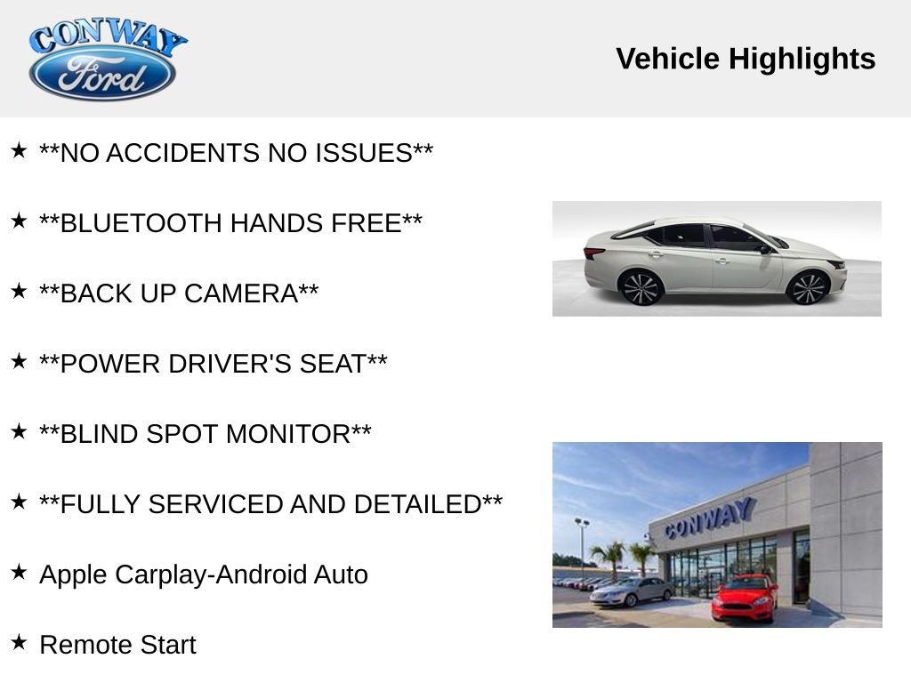 Nissan Altima 2.5 SR 2021