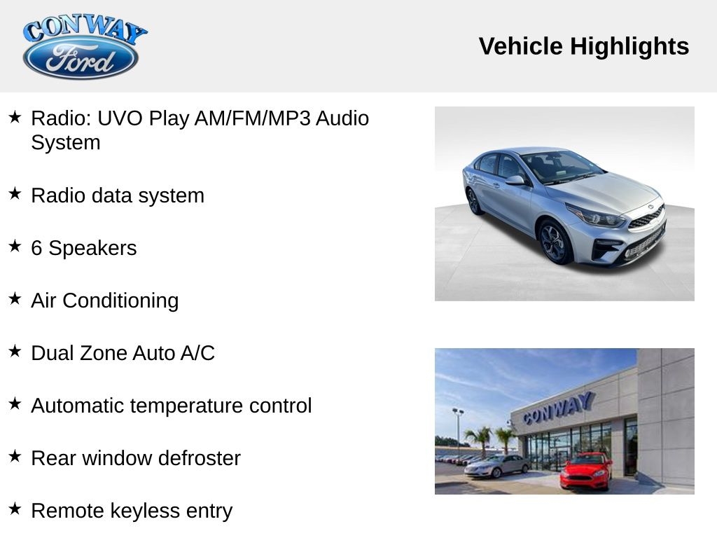 Kia Forte FE 6M 2019