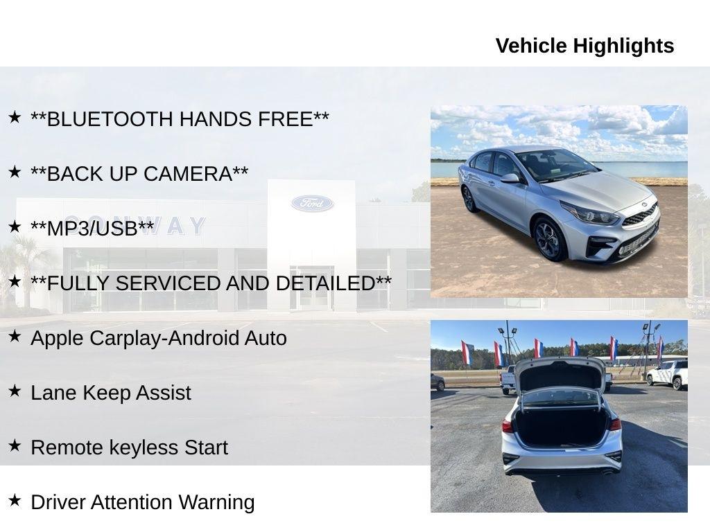 Kia Forte FE 6M 2019