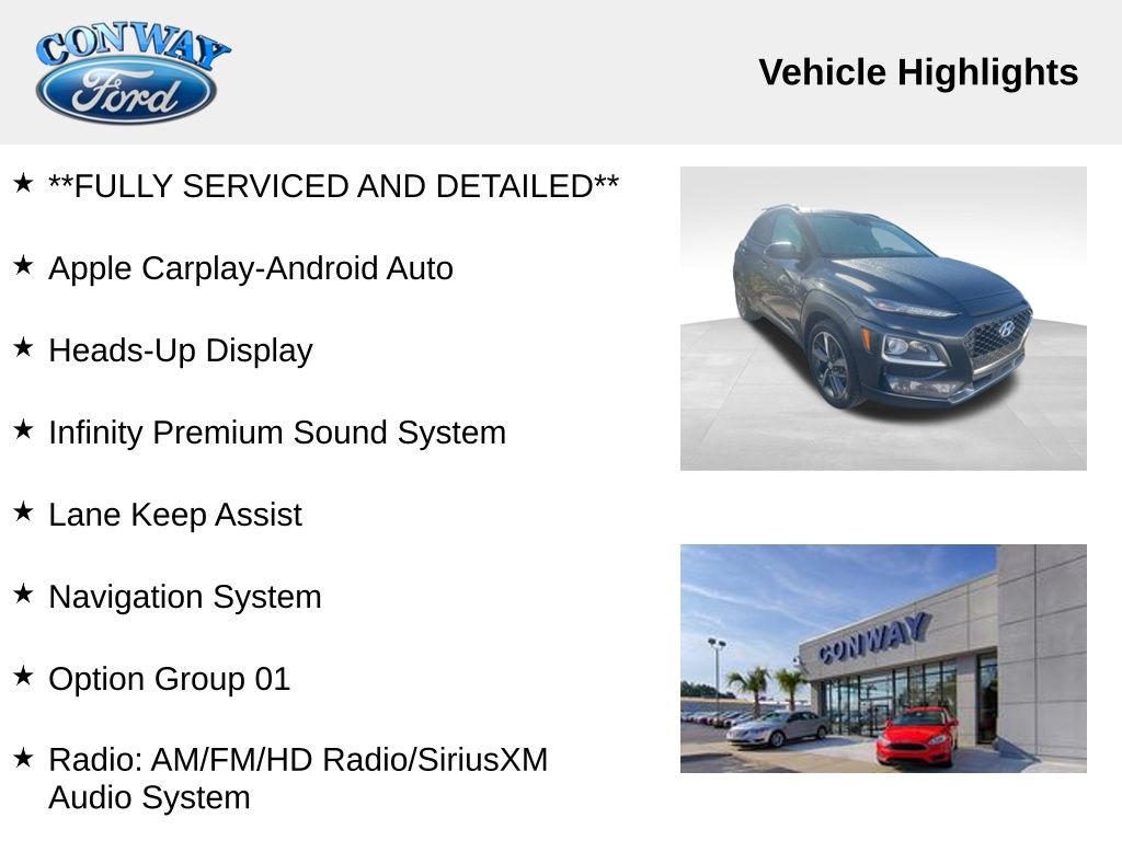 Hyundai Kona Ultimate 2019