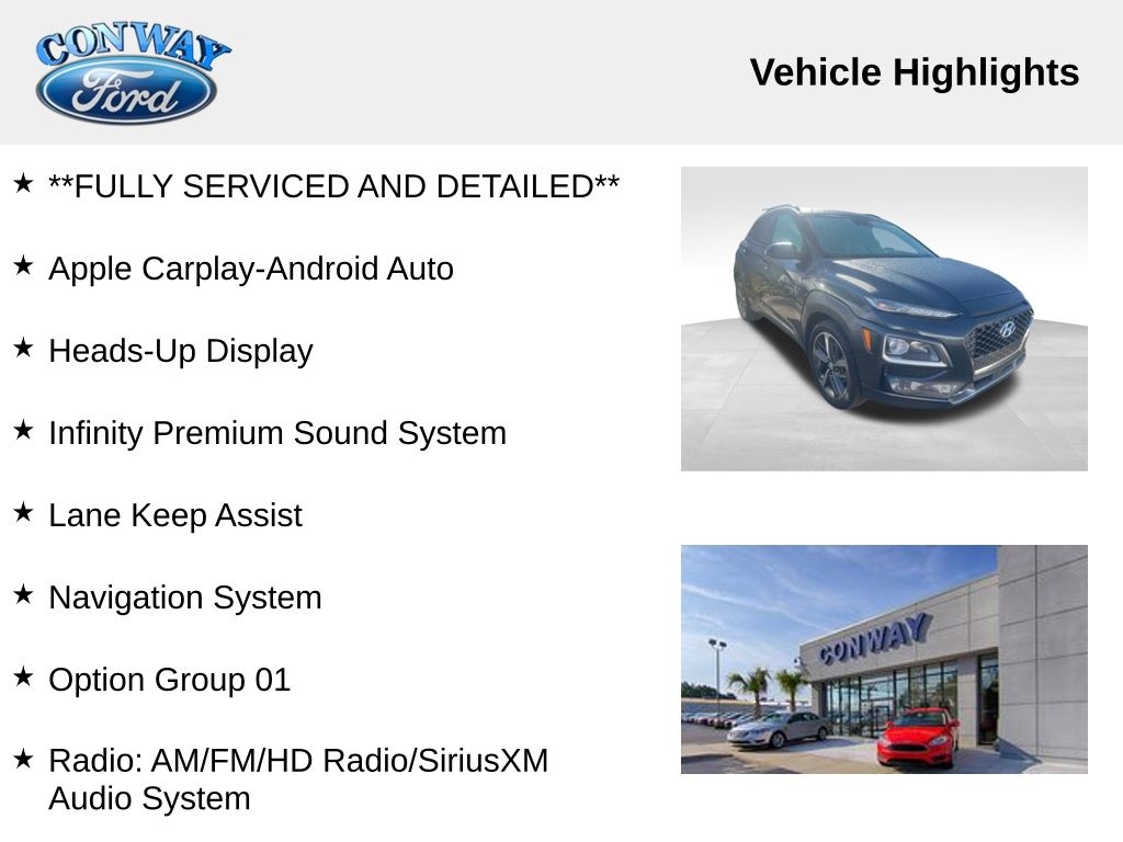 Hyundai Kona Ultimate 2019