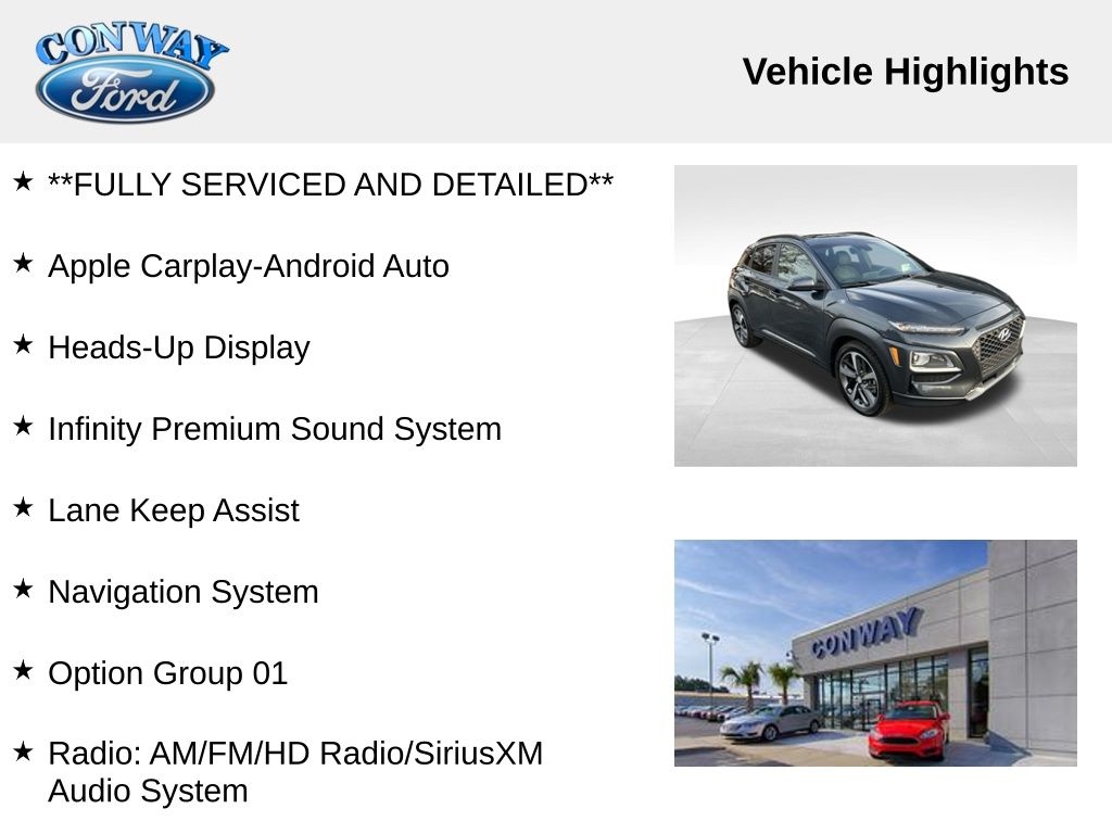 Hyundai Kona Ultimate 2019