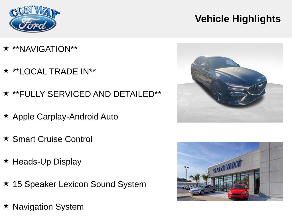 Genesis G70 3.3T 2022