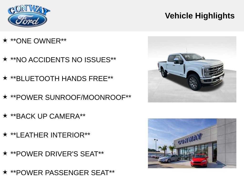 Ford F-350 SD King Ranch Crew Cab Long Bed 4WD 2024