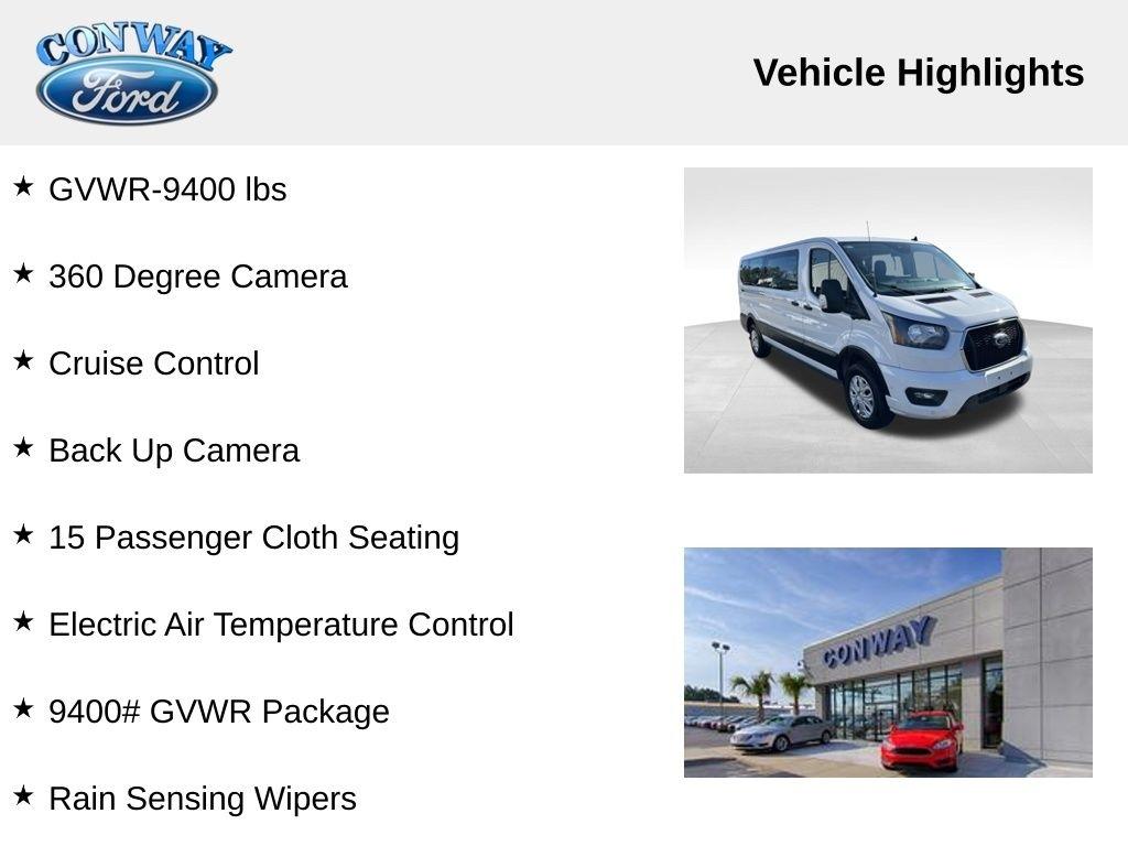 Ford Transit 350 Wagon Low Roof XL w/Sliding Pass. 148-in. WB 2023