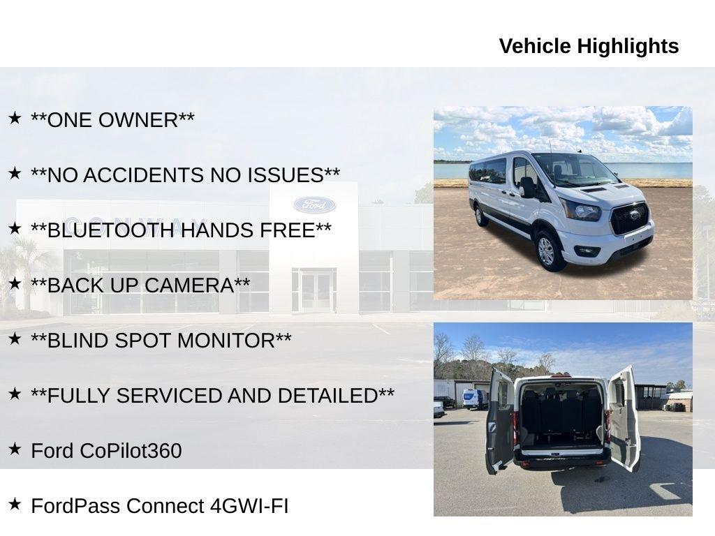 Ford Transit 350 Wagon Low Roof XL w/Sliding Pass. 148-in. WB 2023