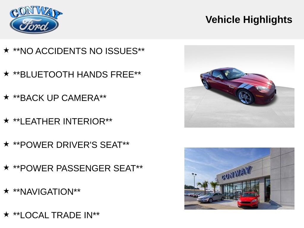 Chevrolet Corvette GS Coupe 3LT 2013