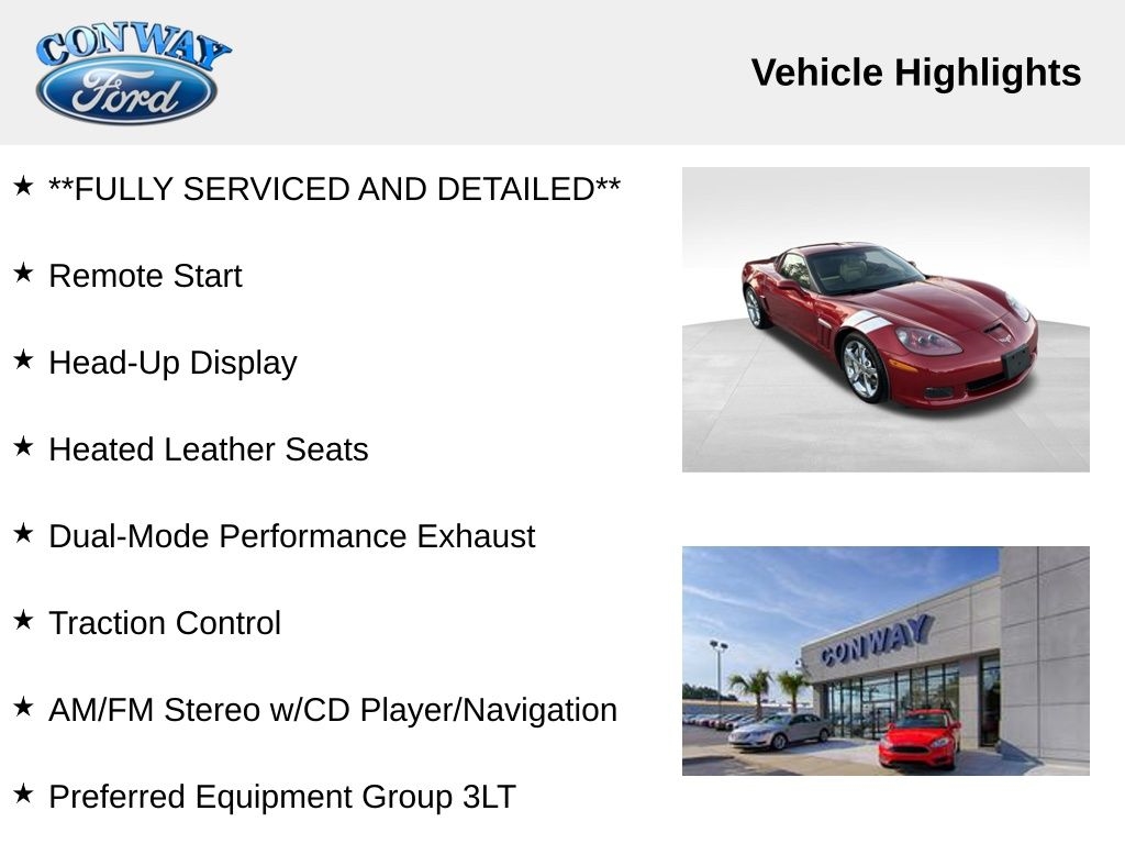 Chevrolet Corvette GS Coupe 3LT 2013