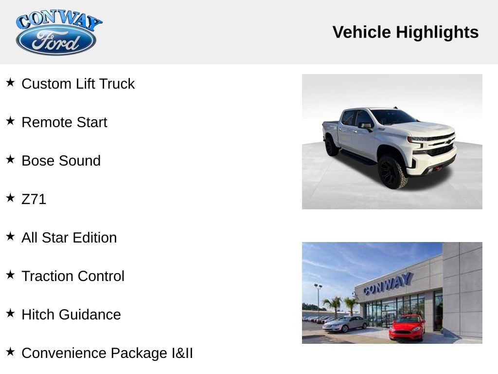 Chevrolet Silverado 1500 RST Crew Cab Long Box 4WD 2020