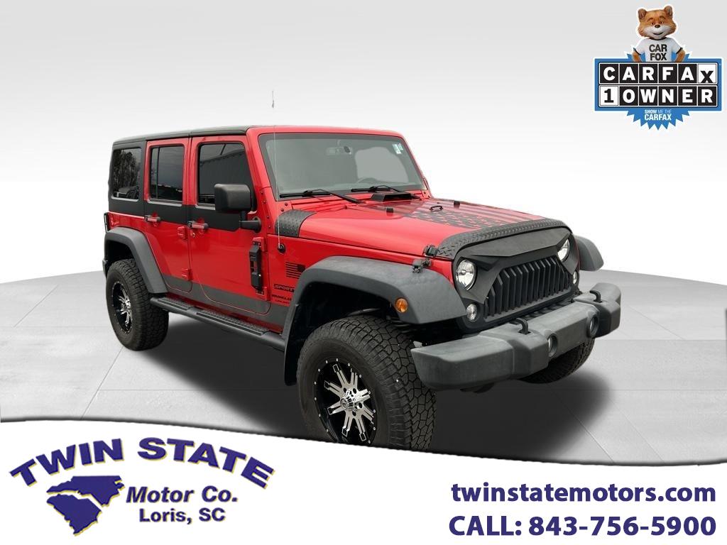 2018 Jeep Wrangler JK Unlimited Sport 4WD