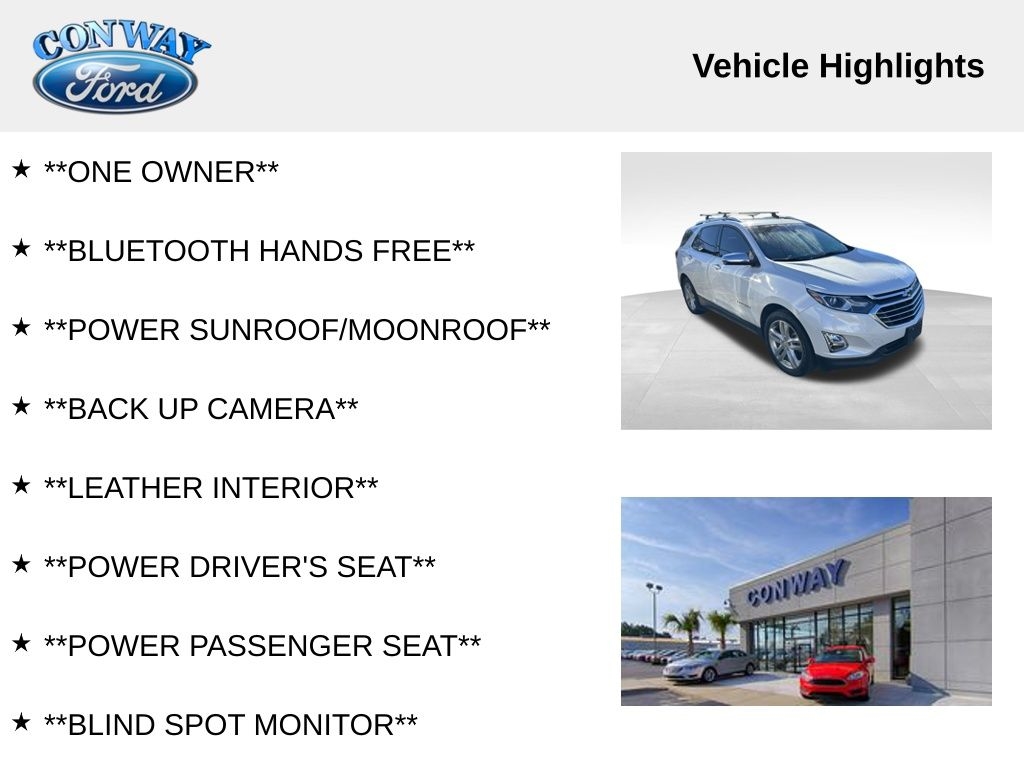 Chevrolet Equinox Premier AWD 2018