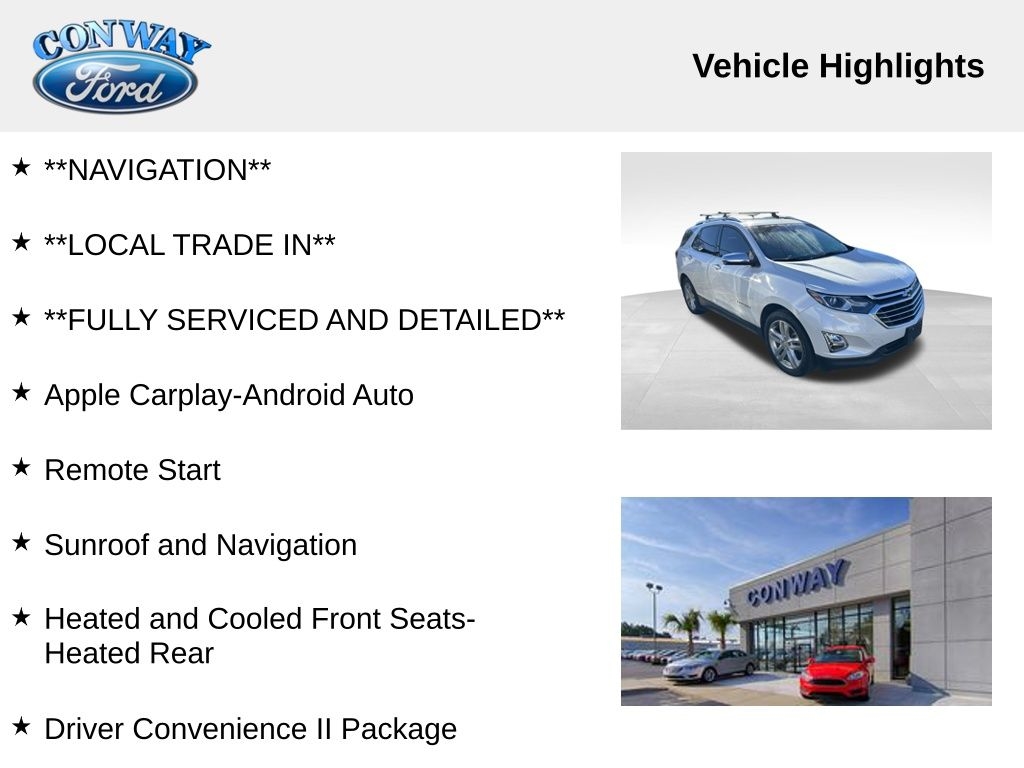 Chevrolet Equinox Premier AWD 2018