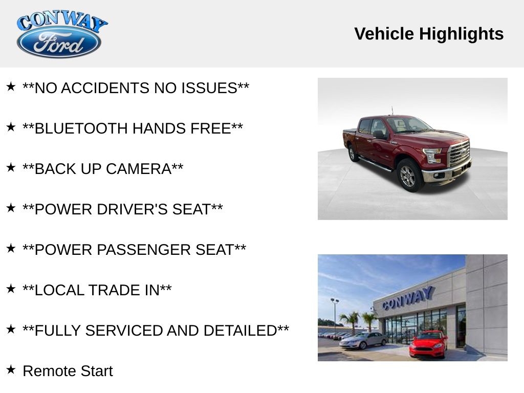 Ford F-150 XL SuperCrew 5.5-ft. Bed 4WD 2015