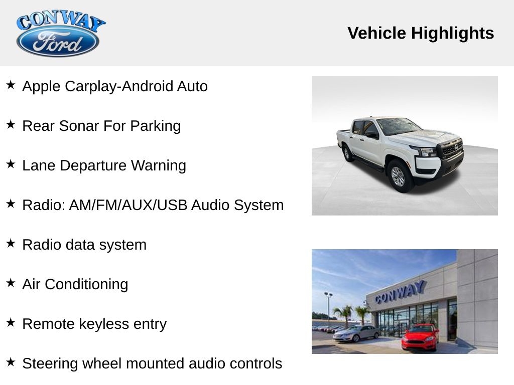 Nissan Frontier S Crew Cab 2WD 2025