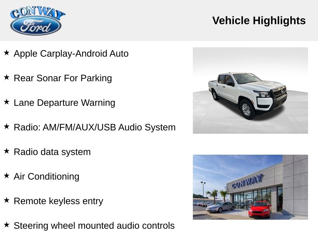 Nissan Frontier S Crew Cab 2WD 2025