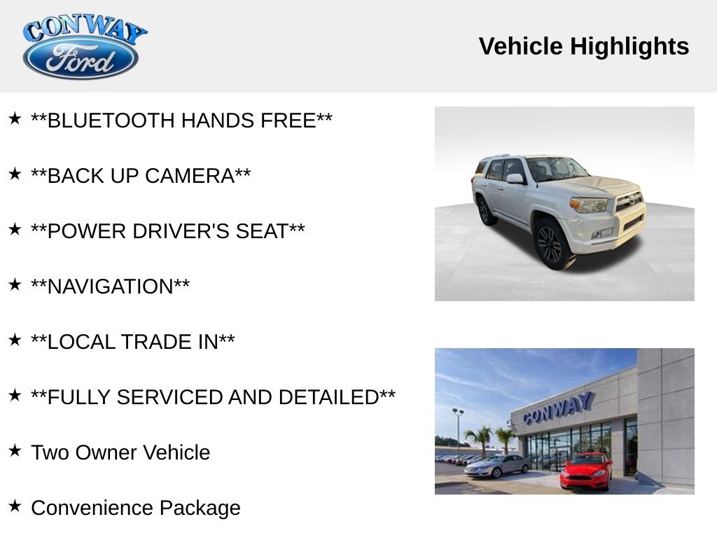 Toyota 4Runner SR5 2WD 2013